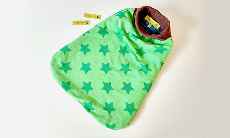 Patroon babyslaapzak: gratis instructies
